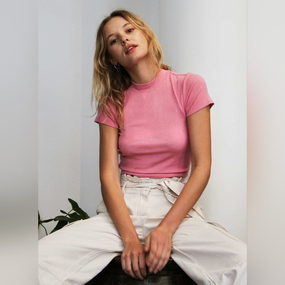 Aritzia Wilfred Free Nora Cropped Top (Size XXS)